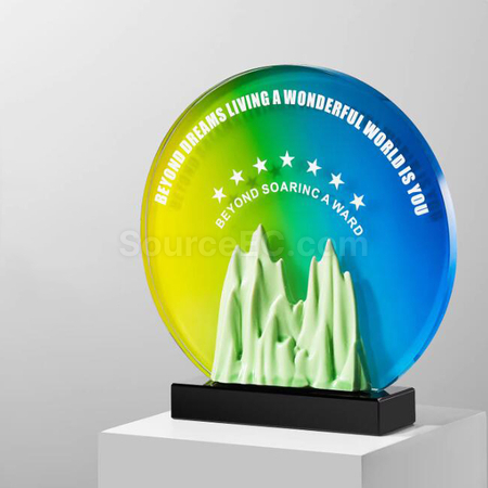 禮品訂造水晶獎座紀念品