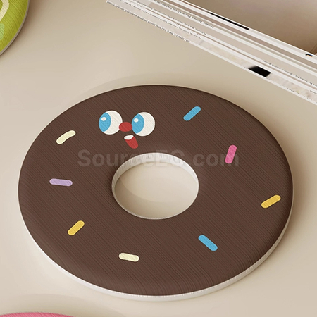 禮品訂造甜甜圈圓形矽藻泥杯墊紀念品