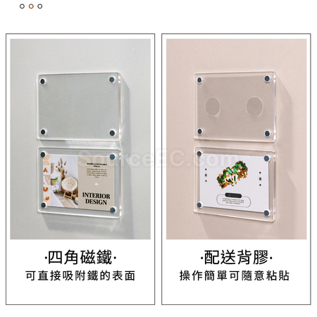 禮品訂造亞克力小卡照片相片相框冰箱貼紀念品