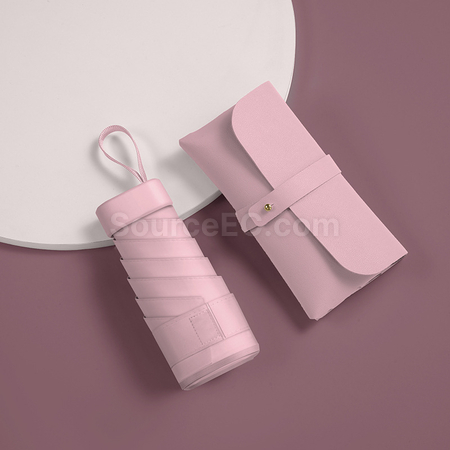 禮品訂造口袋皮包超輕傘紀念品