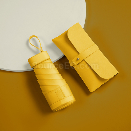 禮品訂造口袋皮包超輕傘紀念品
