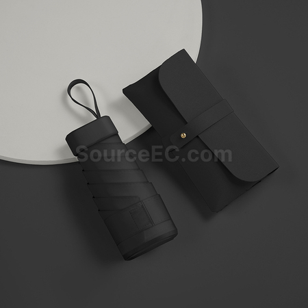 禮品訂造口袋皮包超輕傘紀念品