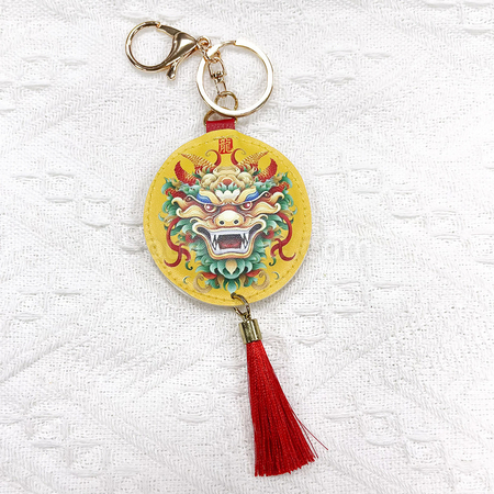 禮品訂造PU皮鑰匙扣紀念品