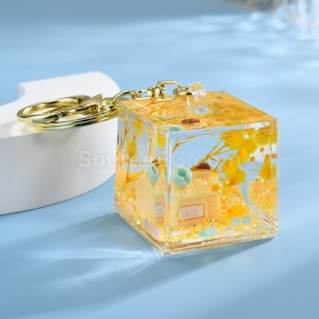 禮品訂造流沙鑰匙扣紀念品