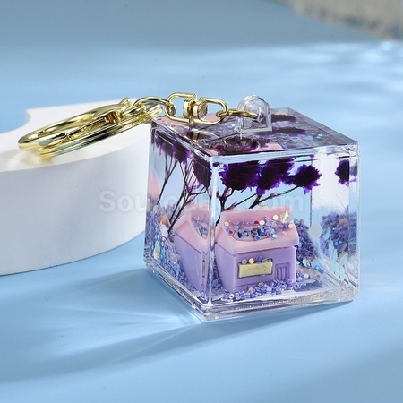 禮品訂造流沙鑰匙扣紀念品