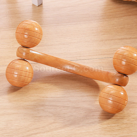 禮品訂造木質滾輪按摩器紀念品