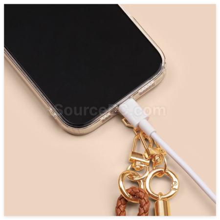 禮品訂造皮質手機掛繩紀念品