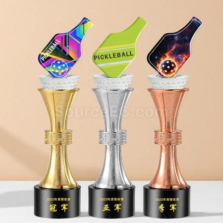 禮品訂造匹克球獎座紀念品