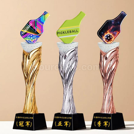 禮品訂造匹克球獎座紀念品