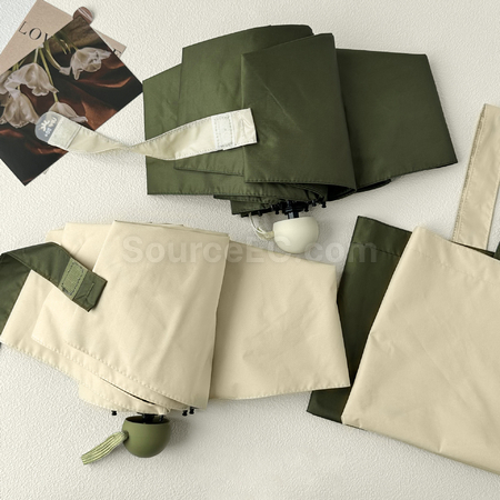 禮品訂造咖啡膠囊摺疊雨傘紀念品