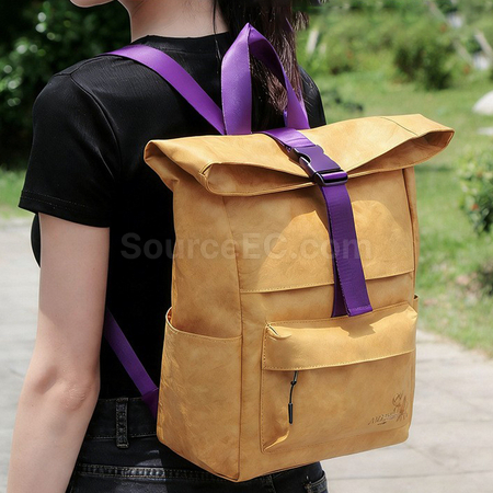 禮品訂造杜邦紙雙肩包紀念品