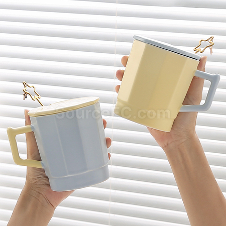禮品訂造撞色陶瓷杯紀念品