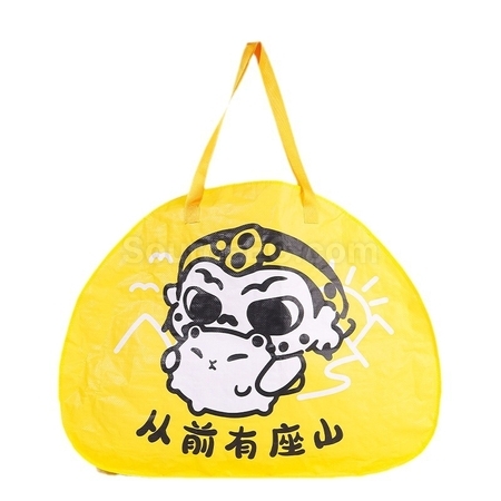 禮品訂造圓形手提編織袋可訂製紀念品
