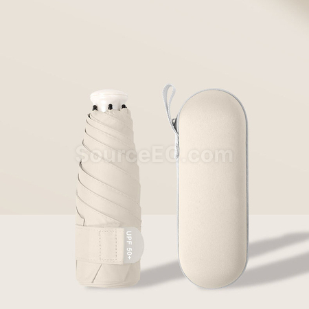 禮品訂造伸縮五折便攜遮陽傘紀念品