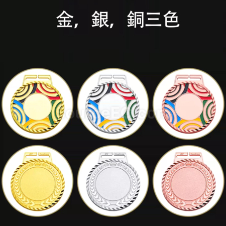 禮品訂造彩虹款金屬獎牌紀念品