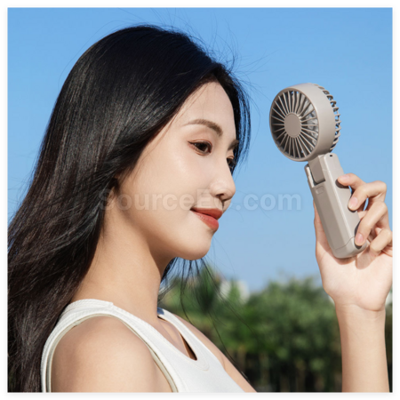 禮品訂造折疊掛脖迷你手持風扇(BSMI認證）紀念品
