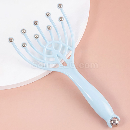 禮品訂造九爪滾珠頭部按摩器紀念品