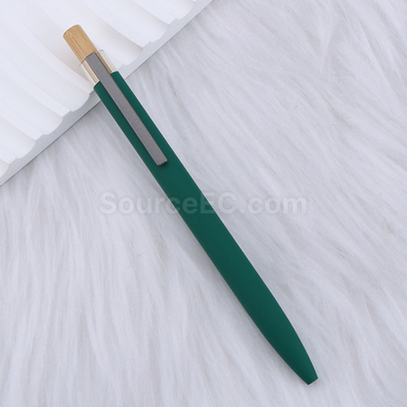 禮品訂造環保竹木金屬原子筆紀念品