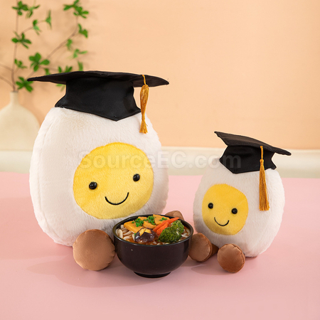 禮品訂造畢業博士蛋公仔紀念品