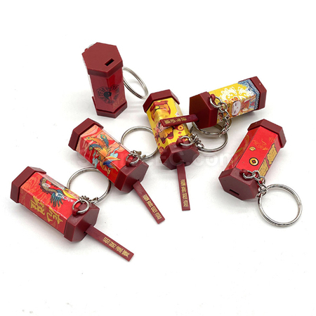 禮品訂造祈福搖簽筒匙扣紀念品