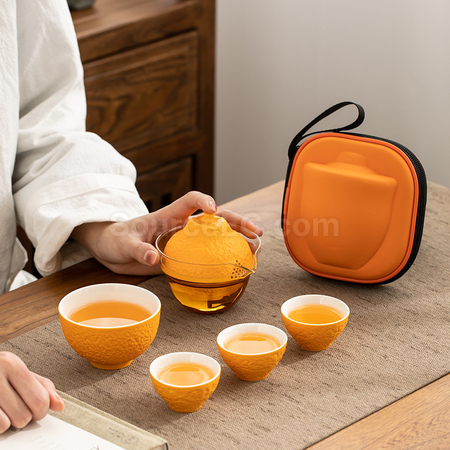 禮品訂造便攜式旅行茶具紀念品