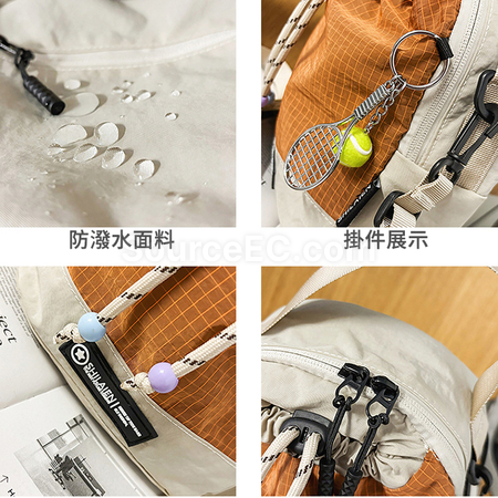 禮品訂造兩用斜挎雙肩背囊紀念品