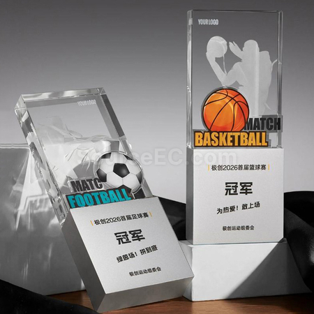 禮品訂造水晶獎座紀念品