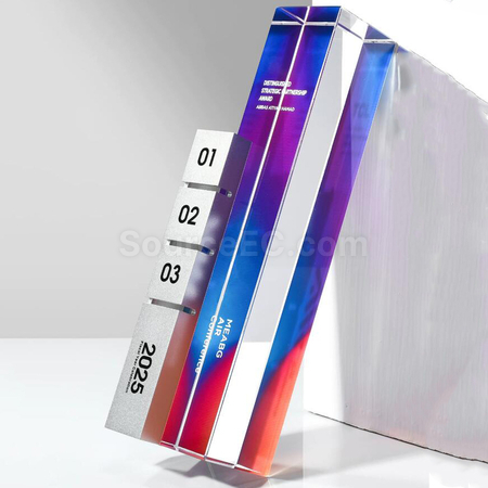 禮品訂造水晶獎座紀念品
