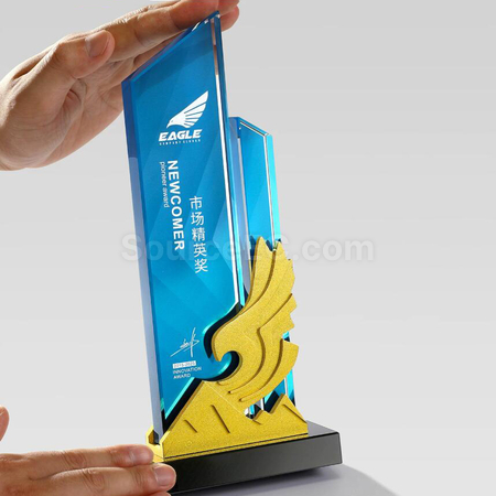 禮品訂造水晶獎座紀念品