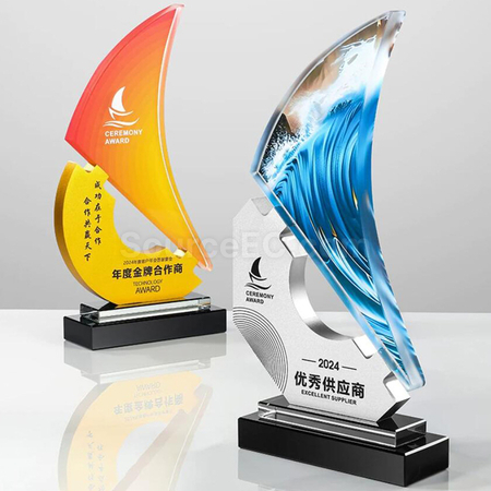 禮品訂造水晶獎座紀念品