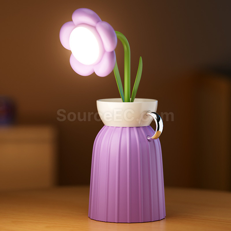 禮品訂造花朵檯燈擺件紀念品