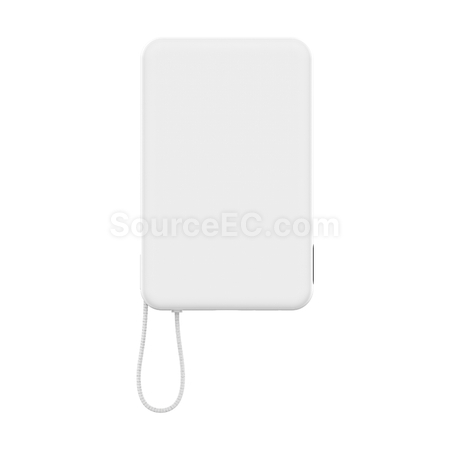 禮品訂造3C認證磁吸發光無線充移動電源紀念品