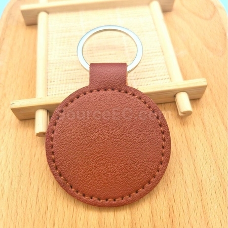 禮品訂造PU皮革鑰匙扣紀念品