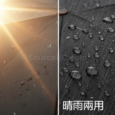 禮品訂造地球叔叔海洋回收塑膠環保長柄傘紀念品