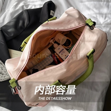 禮品訂造滑輪旅行雙層收納袋紀念品
