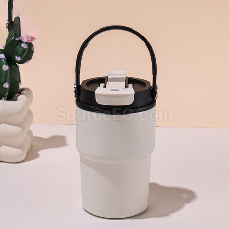 禮品訂造316不鏽鋼提手咖啡杯紀念品