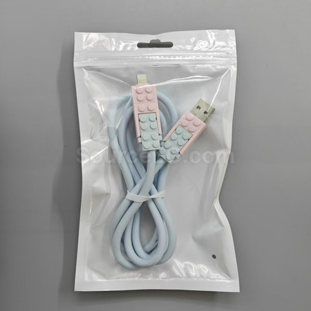 禮品訂造積木四合一充電線紀念品