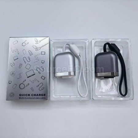 禮品訂造240W雙Type-C伸縮傳輸充電線紀念品