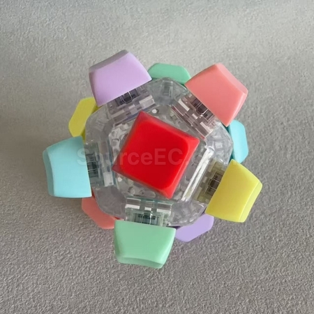 禮品訂造圓球12鍵按鍵減壓玩具紀念品