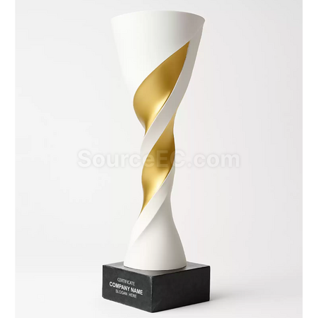 禮品訂造白金水晶獎座紀念品