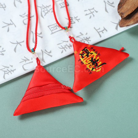 禮品訂造三角平安福袋禦守紀念品