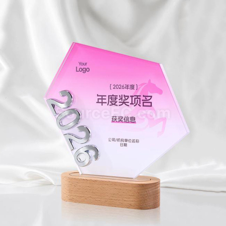 禮品訂造2026水晶獎座紀念品