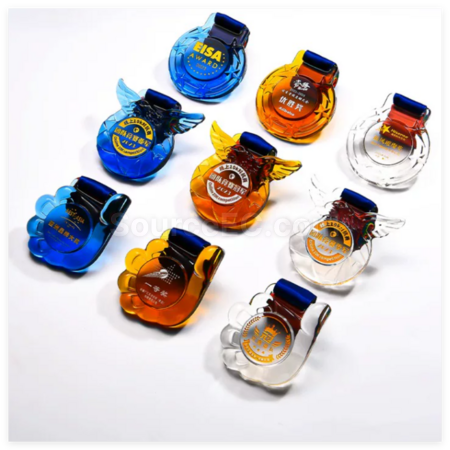 禮品訂造琉璃獎牌紀念品
