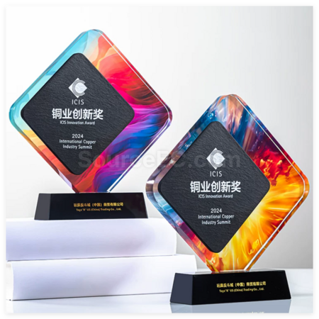 禮品訂造水晶大理石獎座紀念品