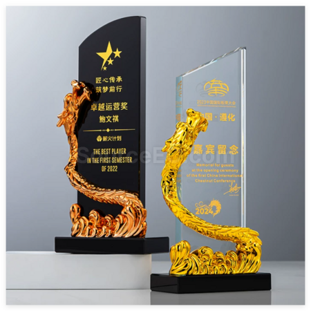 禮品訂造水晶獎座紀念品