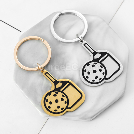 禮品訂造匹克球鑰匙扣紀念品