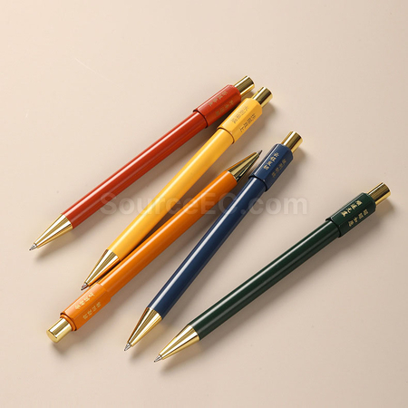禮品訂造三口輪迴中性筆紀念品
