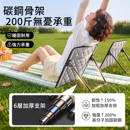 禮品訂造可拆式靠背戶外野餐墊紀念品