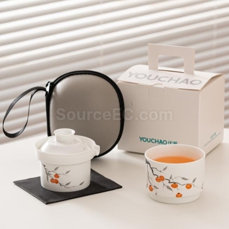 禮品訂造便攜旅行功夫茶具紀念品