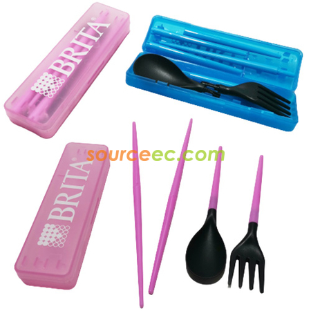 便攜可重用餐具 | 筷子套裝 | 環保餐具套裝 | 環保棉袋木製餐具套裝 | 不銹鋼環保餐具